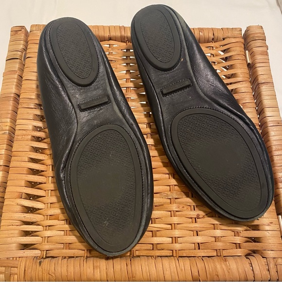 Tory Burch Black Minnie Travel Ballet Flat - Picture 3 of 3
